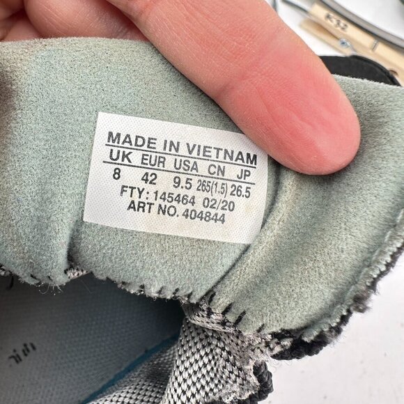 Salomon Outline Mid GTX Women Size 9.5 404844 Black Grey Contagrip Hiking Shoes - Picture 10 of 11